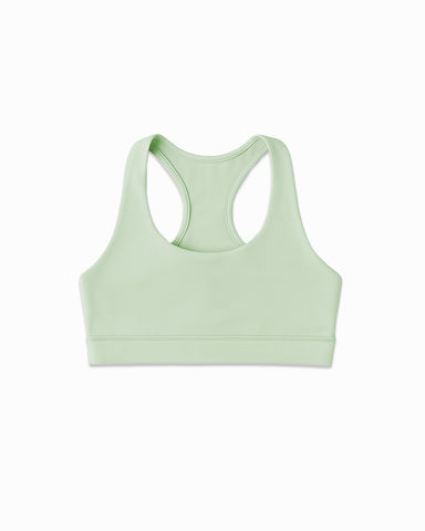 The Racer Bra - Pistachio