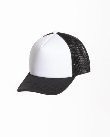 The Foam Trucker - White / Black