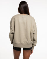 The Womens Heavyweight Crewneck - Eucalyptus