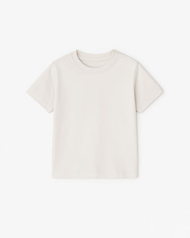 The Kids Heavyweight Tee - Washed Bone
