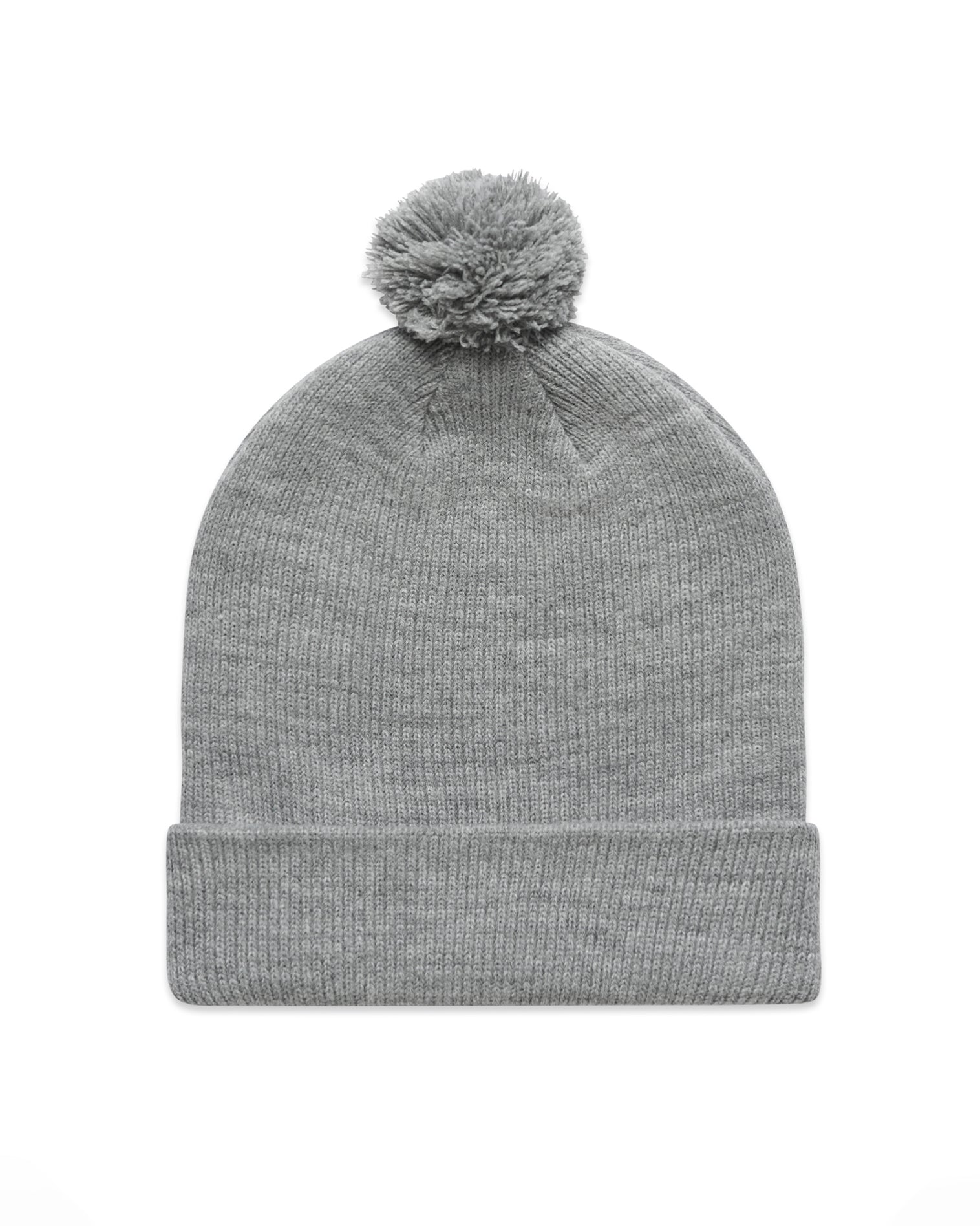 The Pom Pom Beanie - Grey