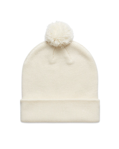 The Pom Pom Beanie - Off White