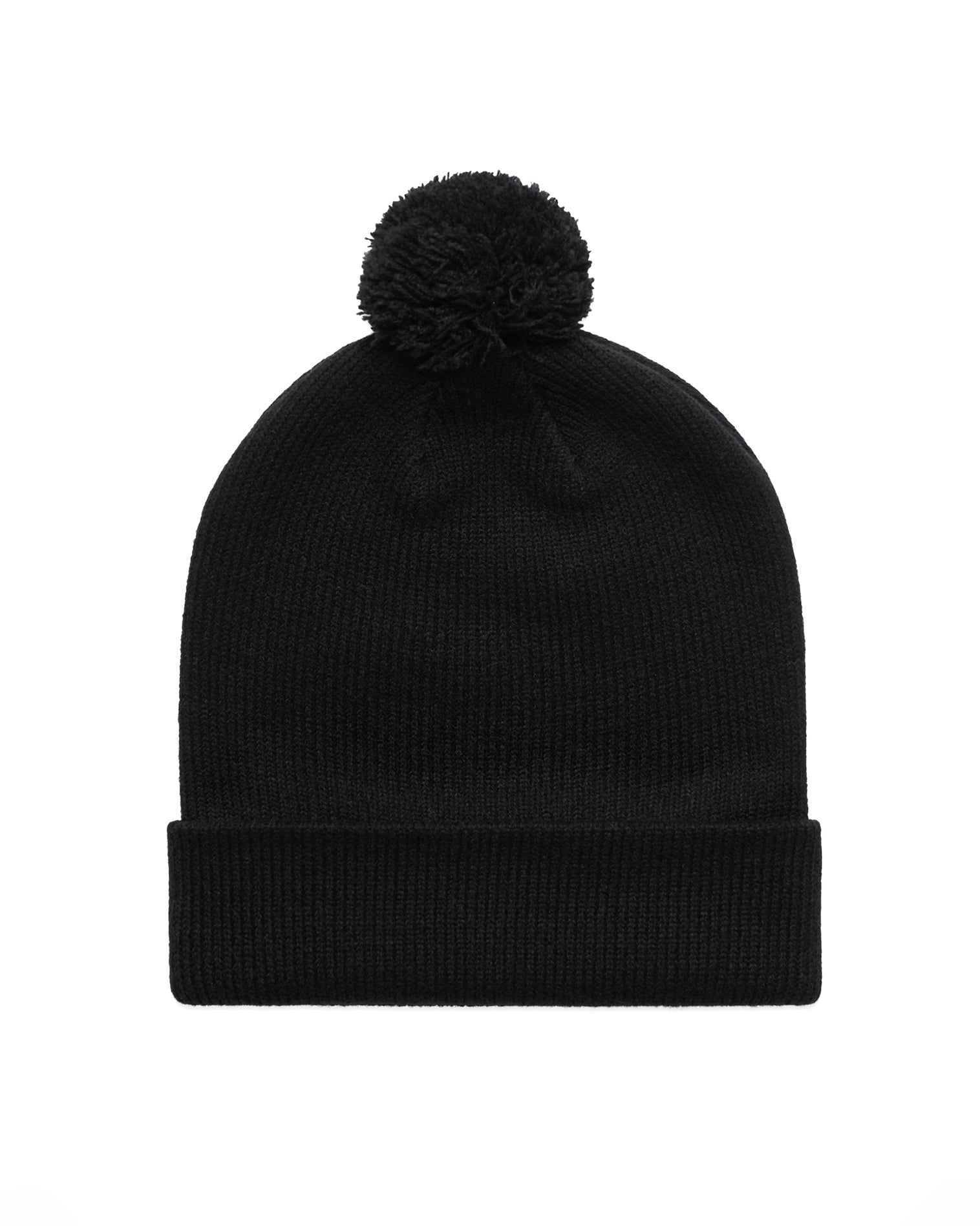 The Pom Pom Beanie - Black