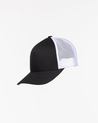 The Trucker Hat - Black / White