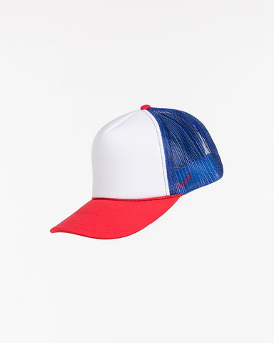 The Foam Trucker - Red / White / Blue