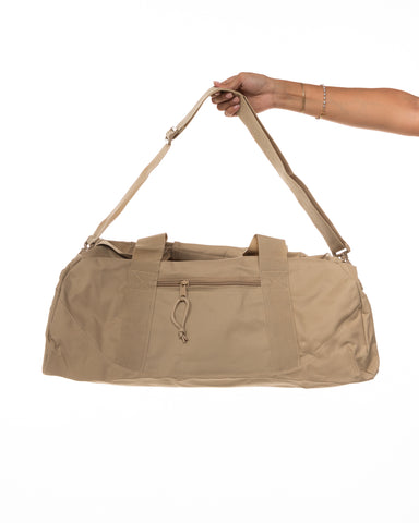 The Gym Duffel - Tan