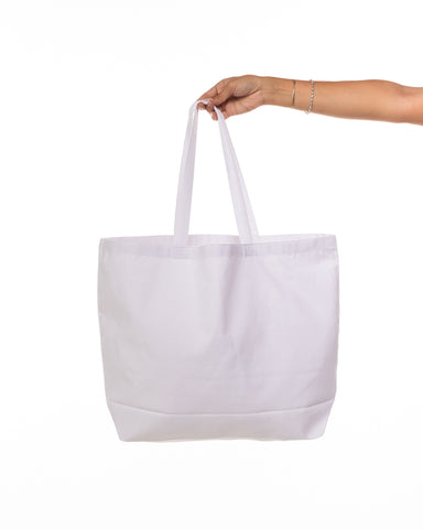 The Tote Bag - White