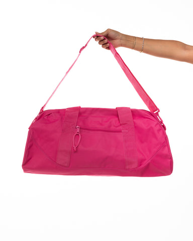 The Gym Duffel - Hot Pink