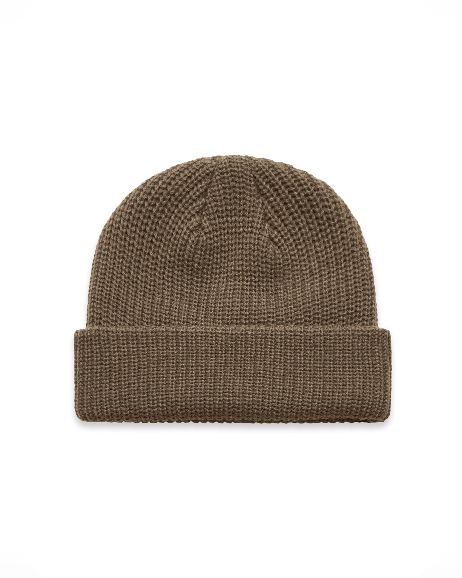 The Cable Knit Beanie - Walnut