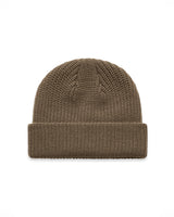 The Cable Knit Beanie - Walnut