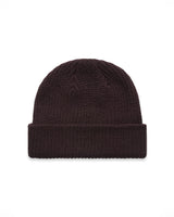 The Cable Knit Beanie - Plum