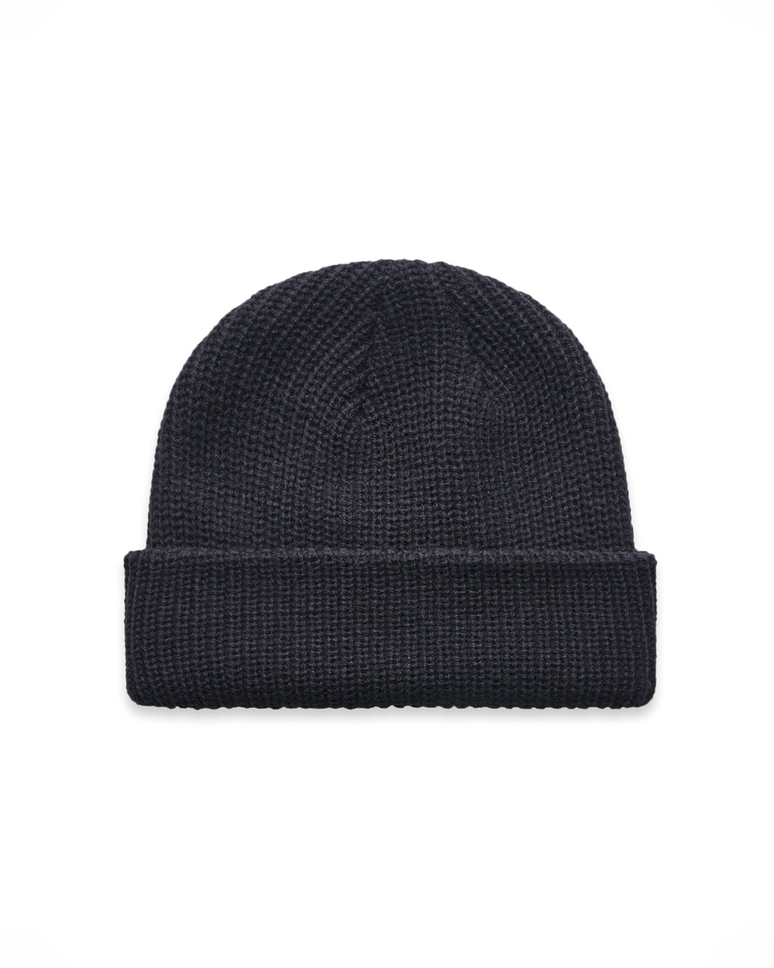 The Cable Knit Beanie - Navy
