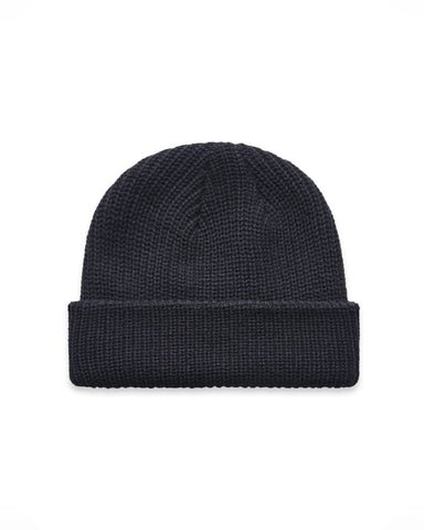The Cable Knit Beanie - Navy