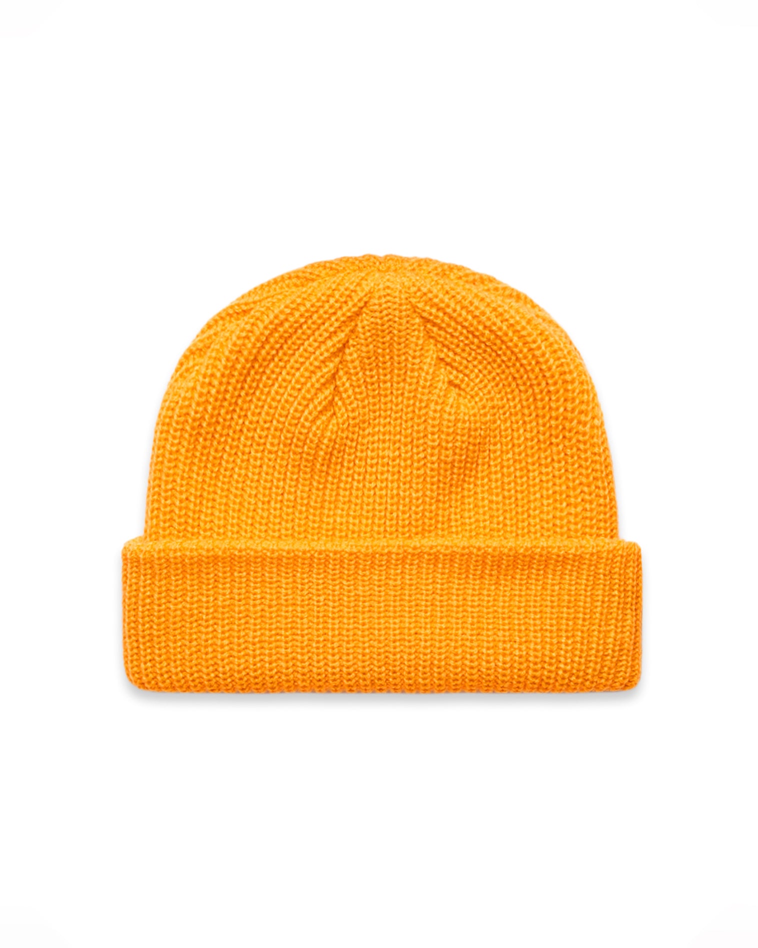 The Cable Knit Beanie - Gold