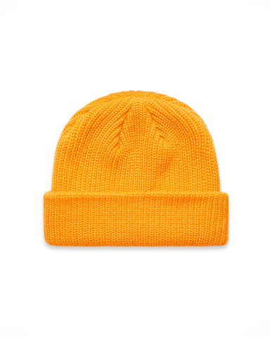 The Cable Knit Beanie - Gold