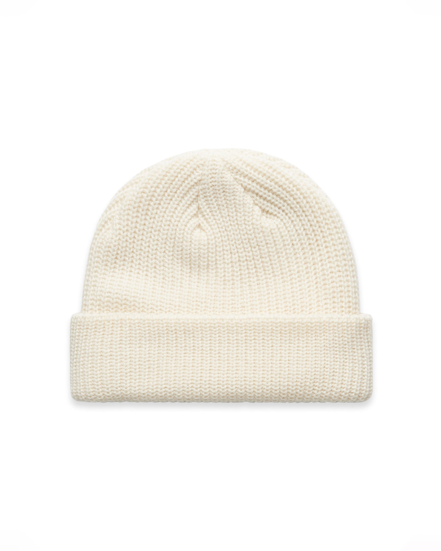 The Cable Knit Beanie - Off White