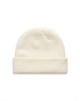 The Cable Knit Beanie - Off White