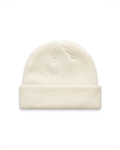 The Cable Knit Beanie - Off White