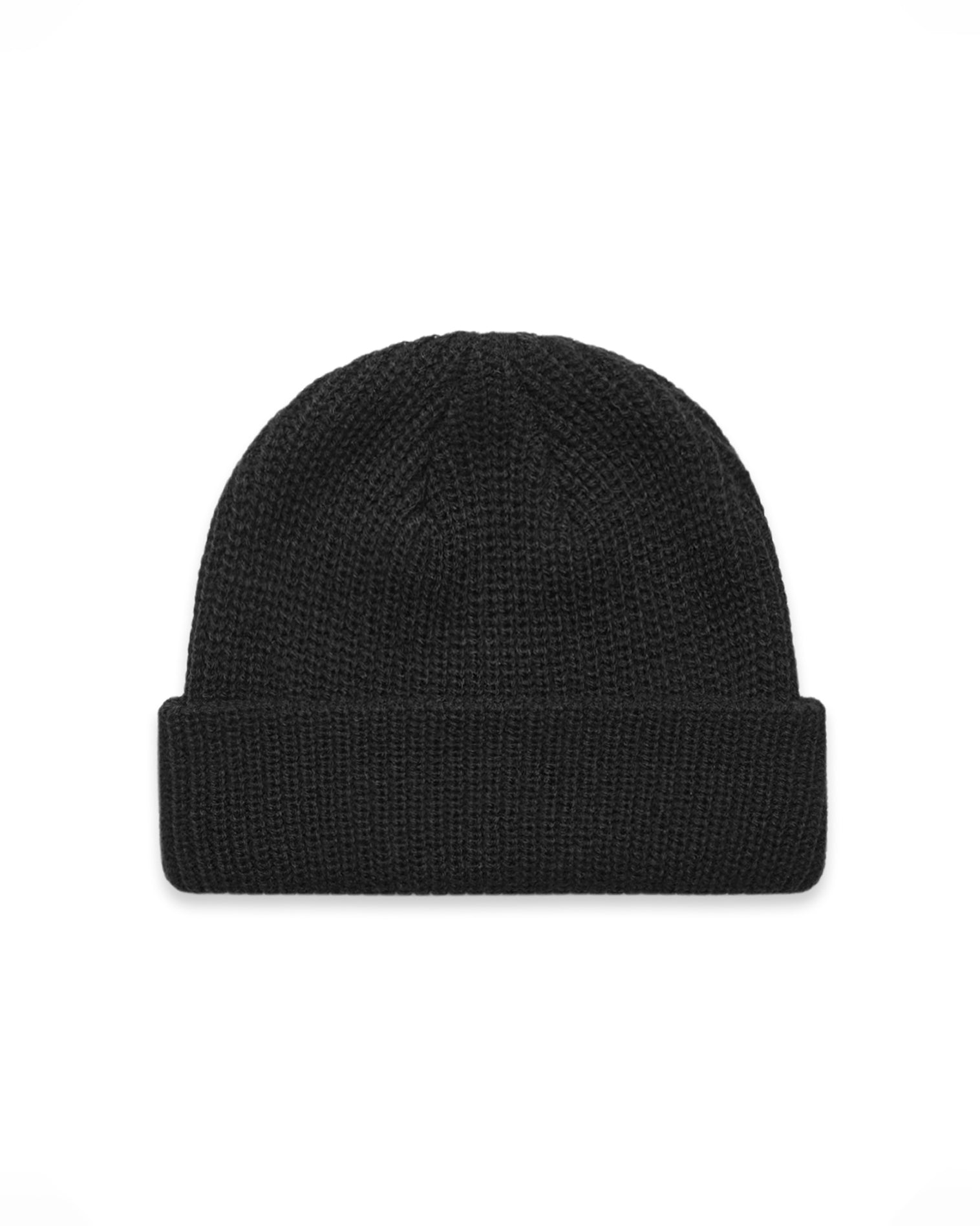 The Cable Knit Beanie - Black