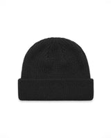 The Cable Knit Beanie - Black