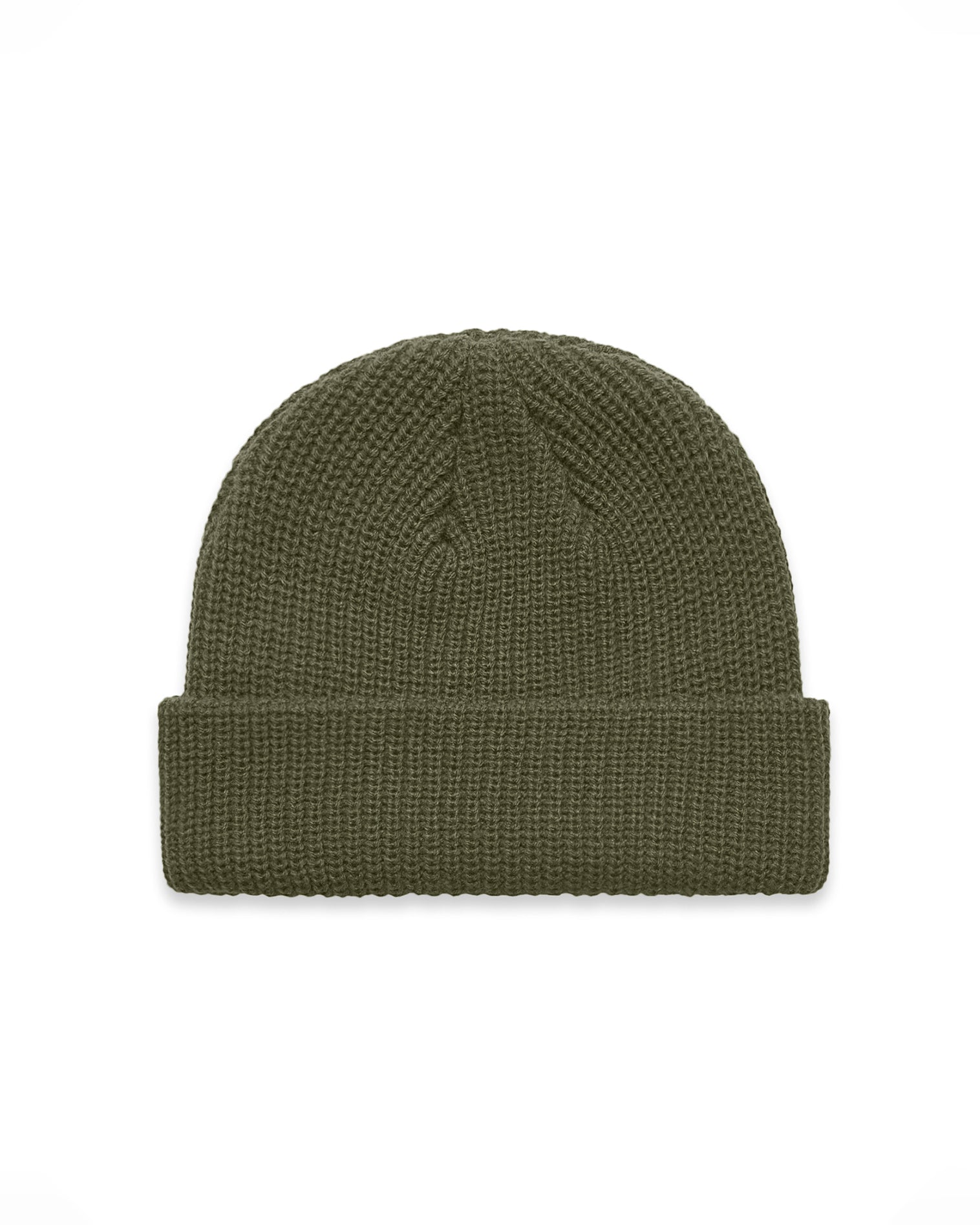 The Cable Knit Beanie - Army
