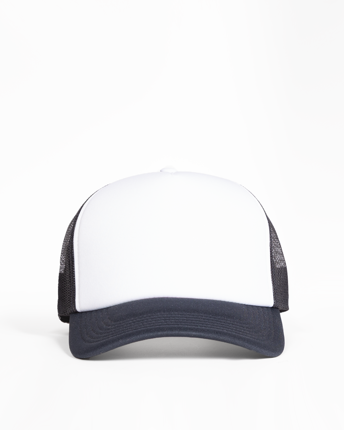 The Foam Trucker - White / Navy