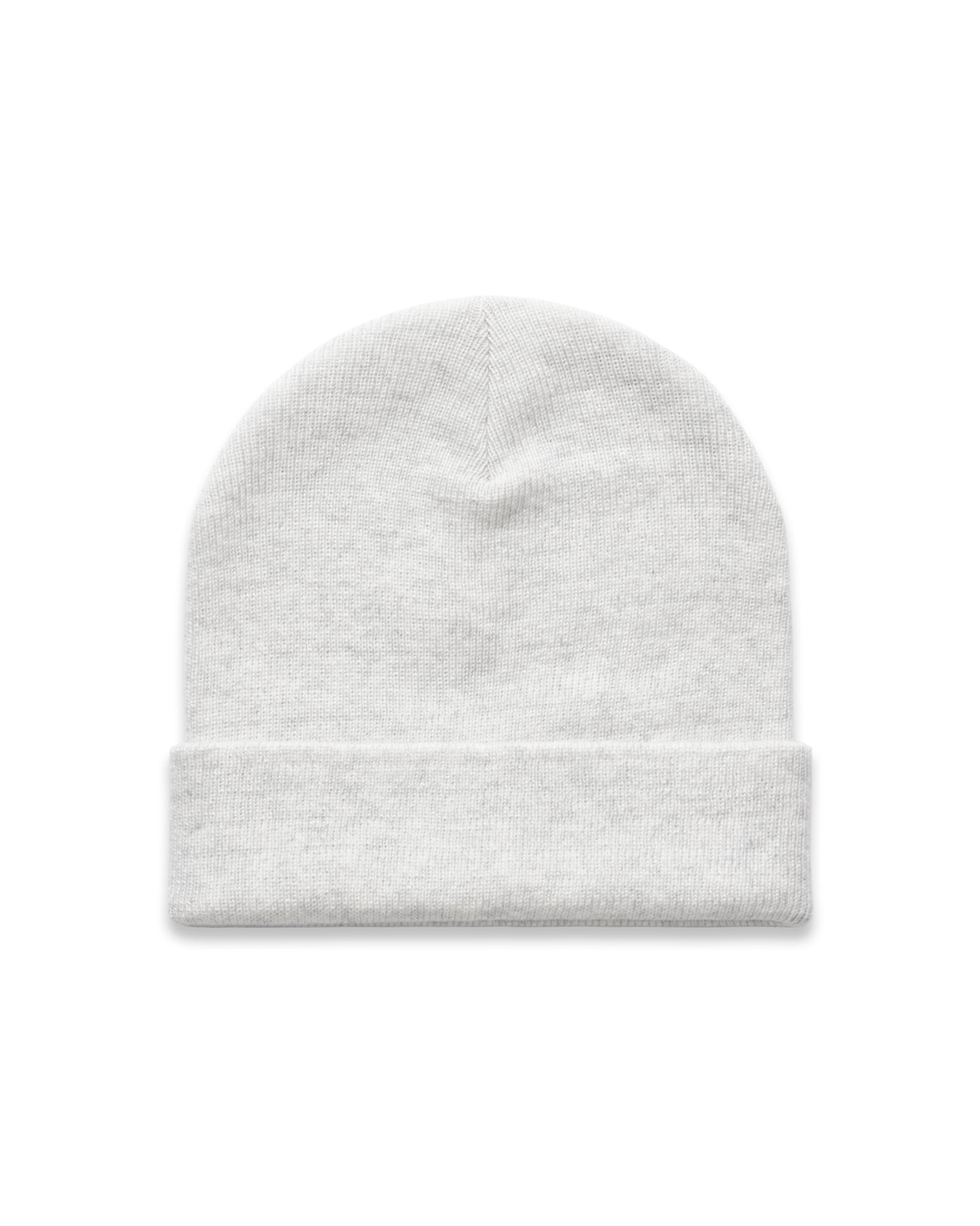 The Beanie - White Heather