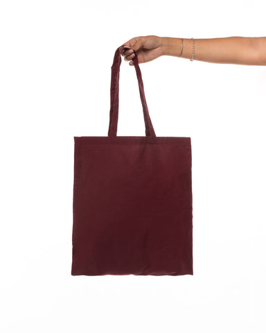 The Promo Tote Bag - Maroon