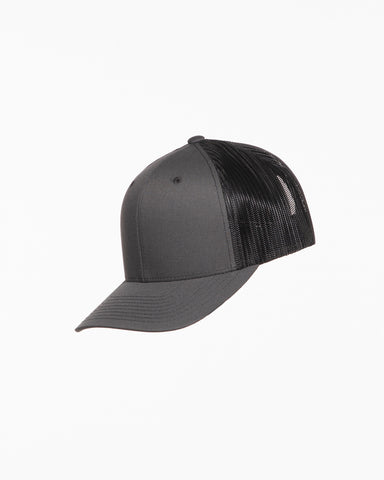 The Trucker Hat - Charcoal / Black