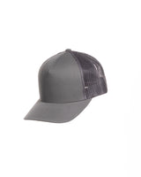 The 5 Panel Trucker Hat - Charcoal