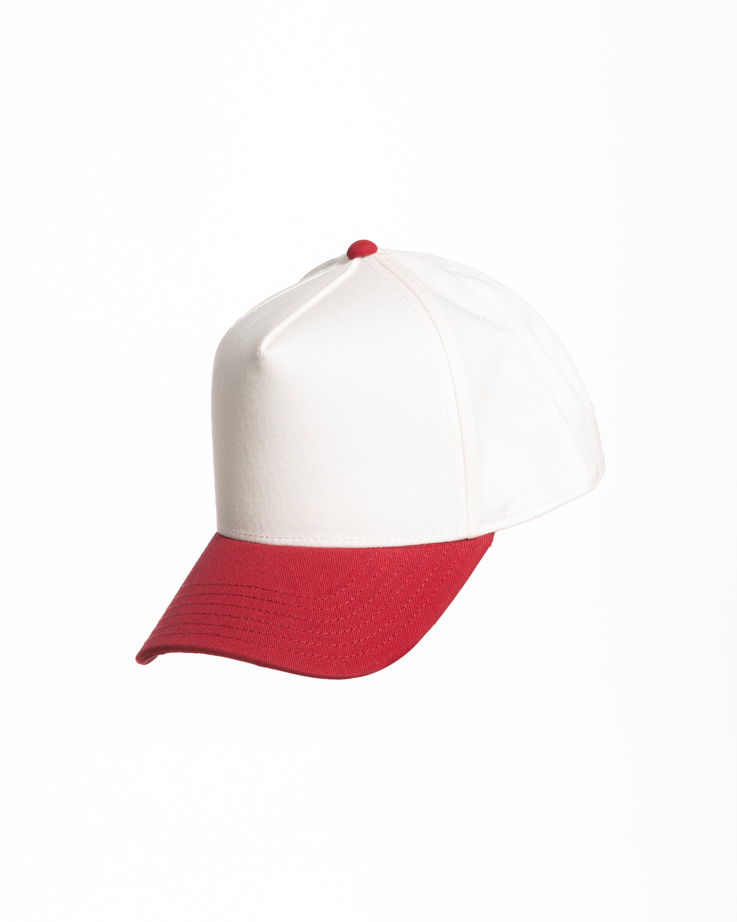 The Canvas Cap - Natural / Cardinal