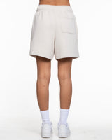 The Mens Sweat Shorts - Washed Bone