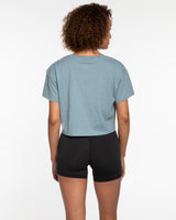 The Crop Tee - Mineral