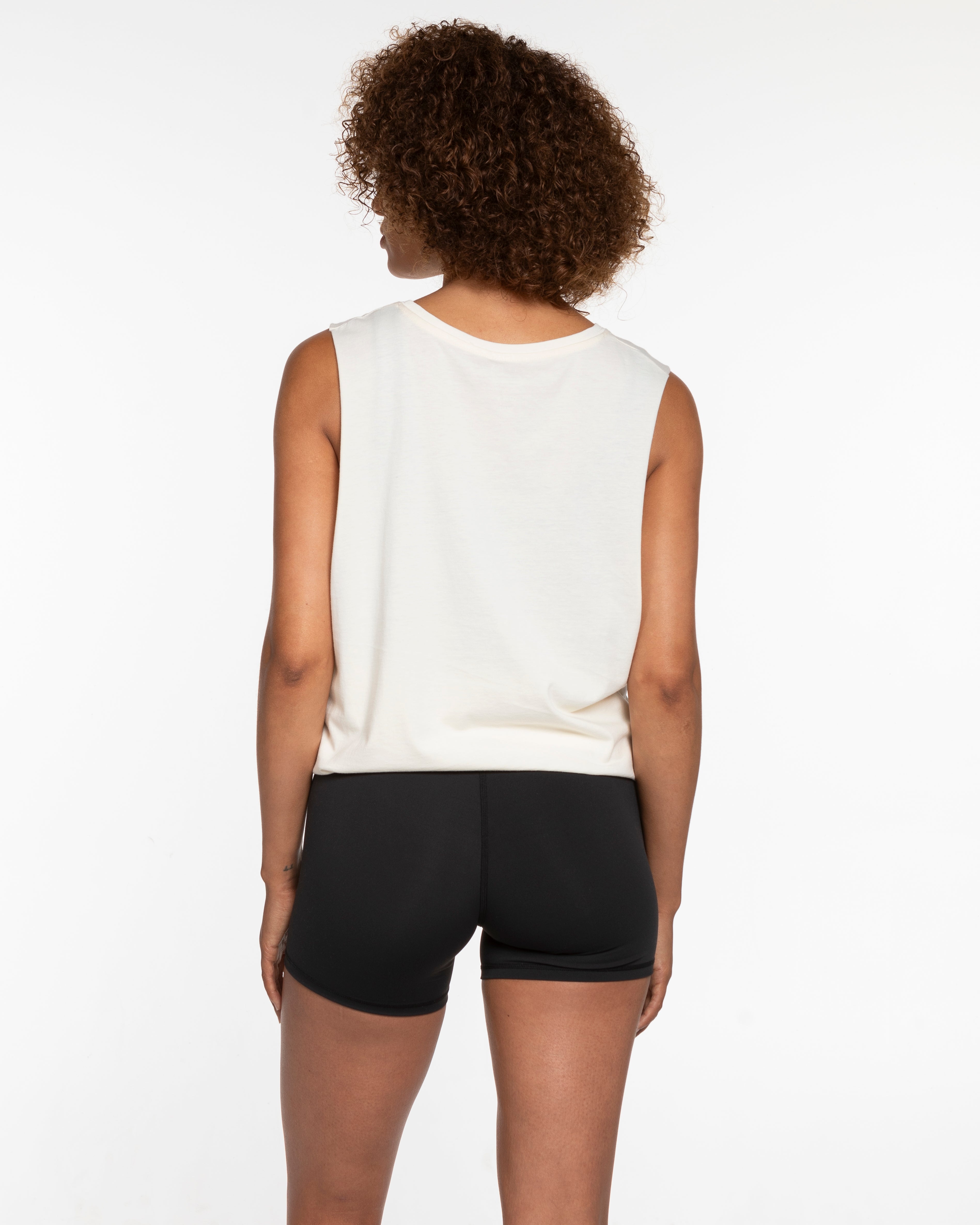 The Muscle Tank - Off White