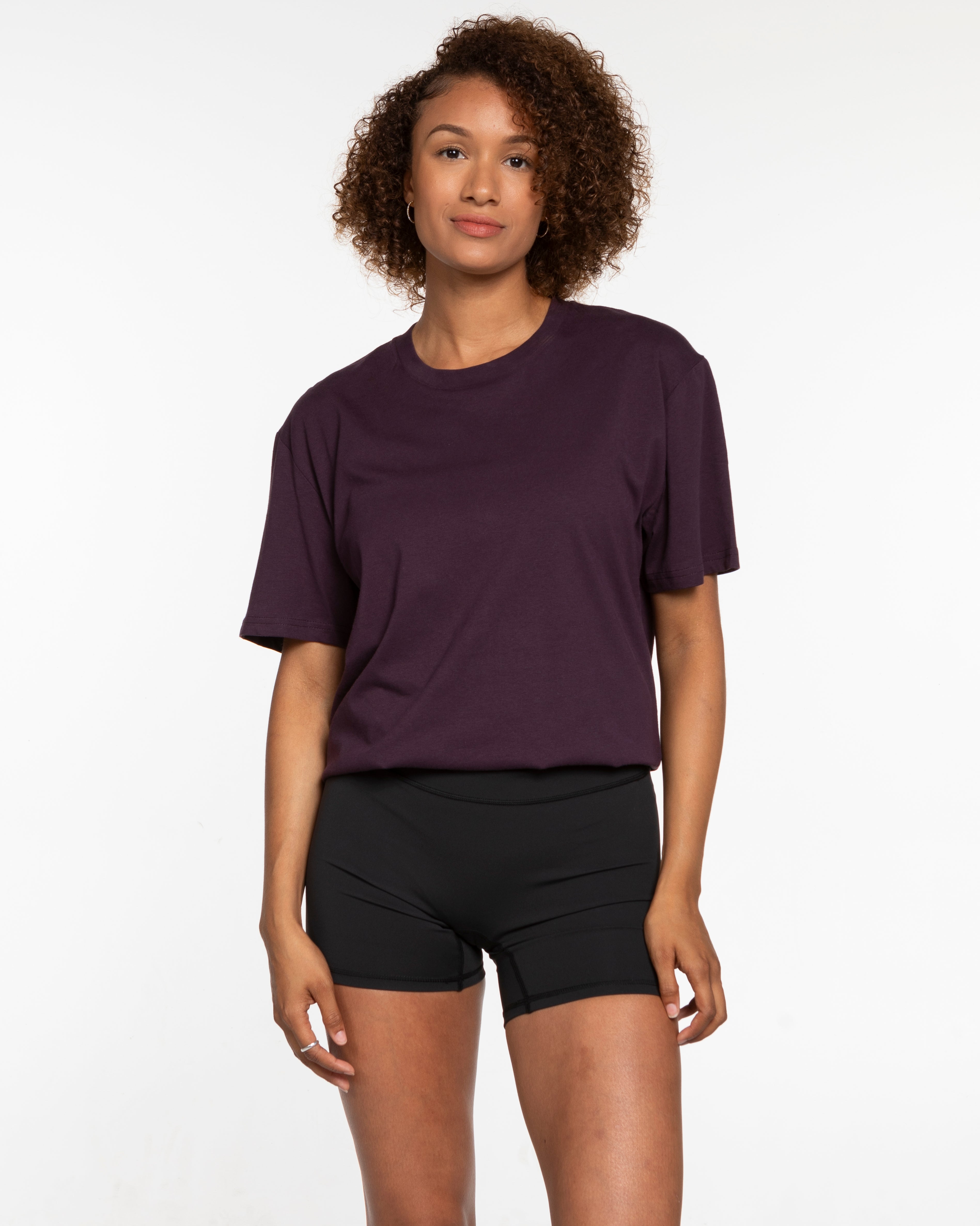 The Mens Tee - Plum