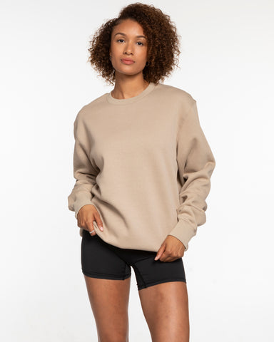 The Classic Crewneck - Sand