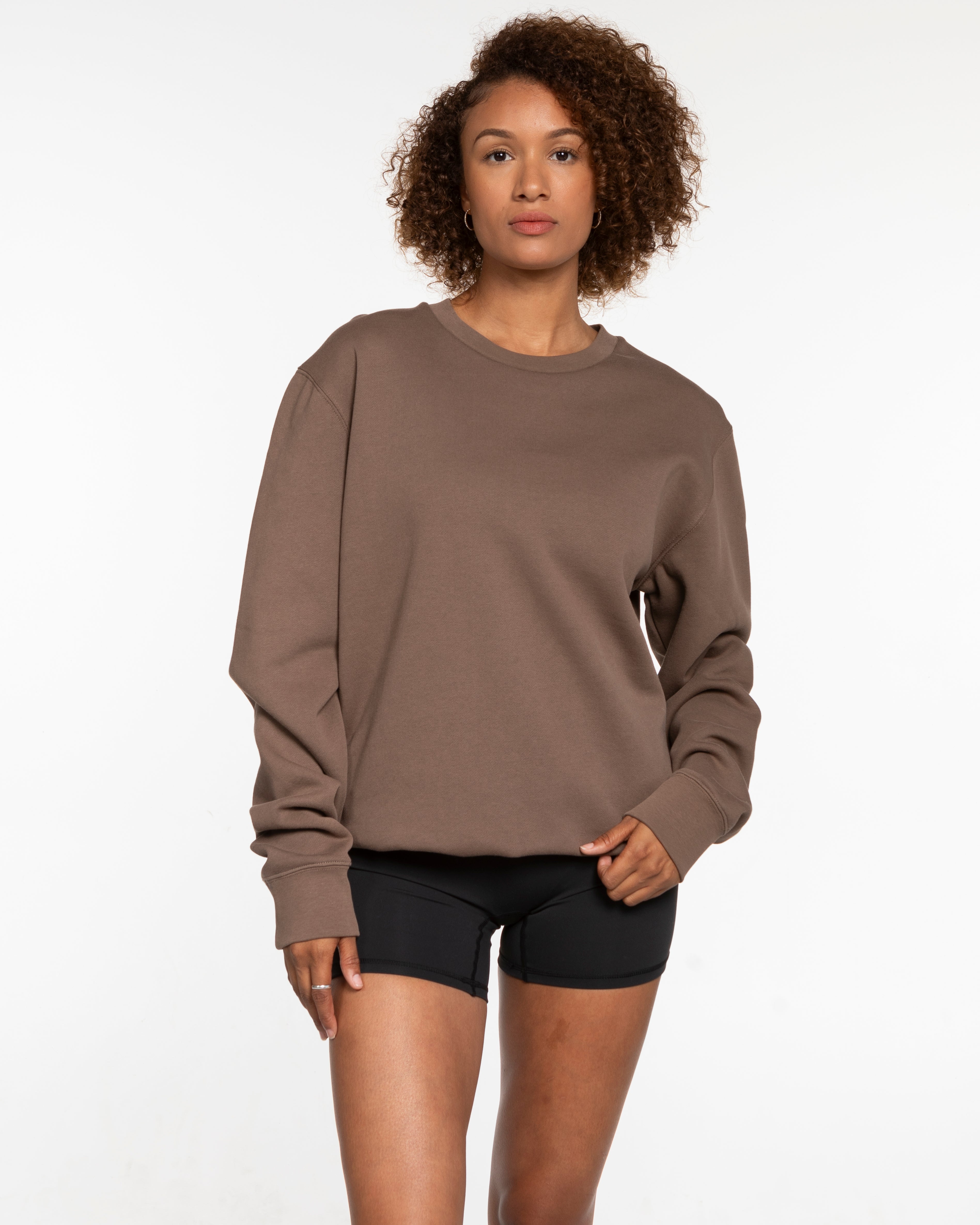 The Classic Crewneck - Walnut