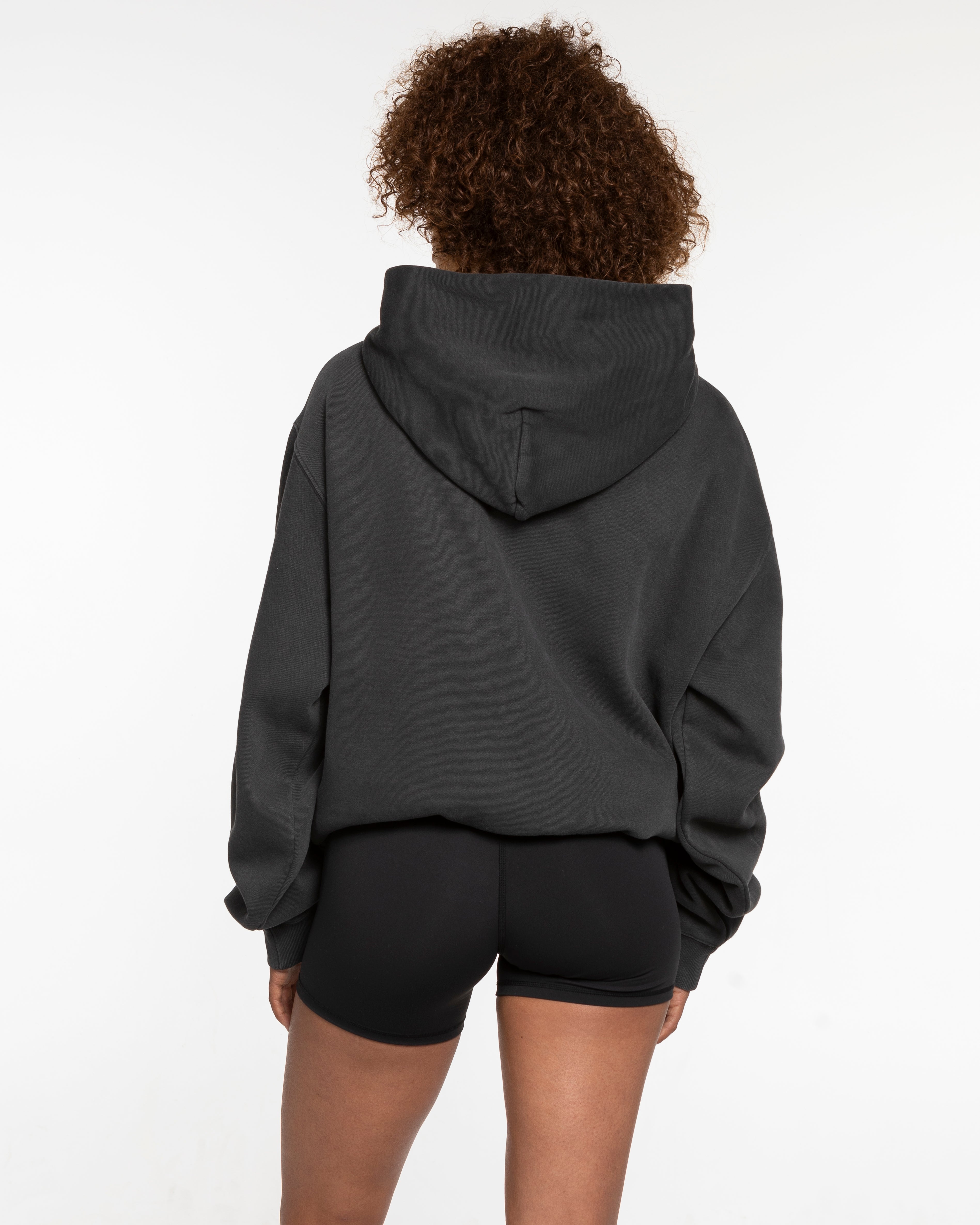 The Mens Hoodie - Washed Black