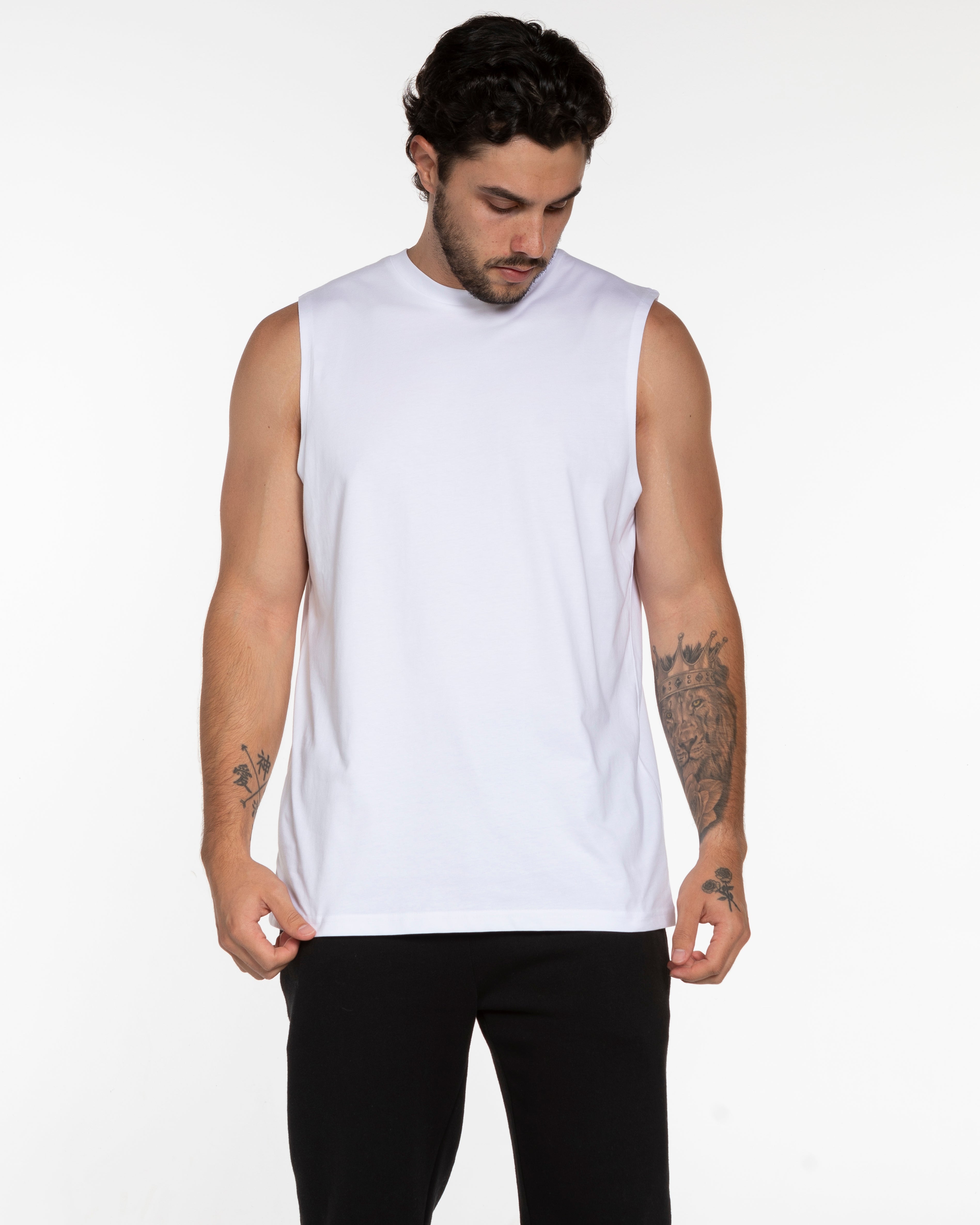 The Mens Classic Tank - White