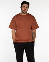 The Mens Heavyweight Tee - Cinnamon