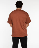 The Mens Heavyweight Tee - Cinnamon