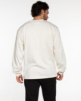 The Mens Heavyweight Long Sleeve - Off White