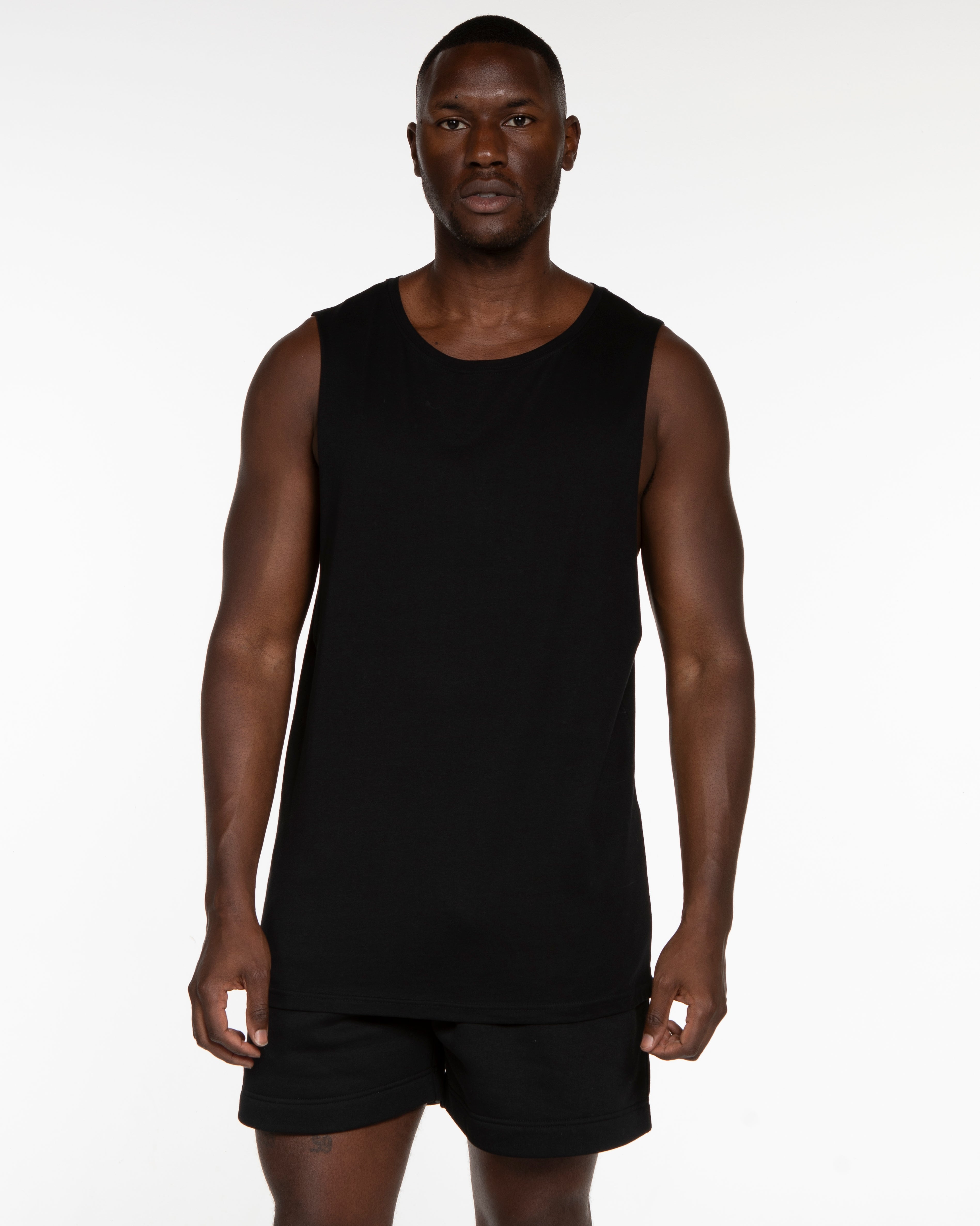 The Muscle Tank - Black