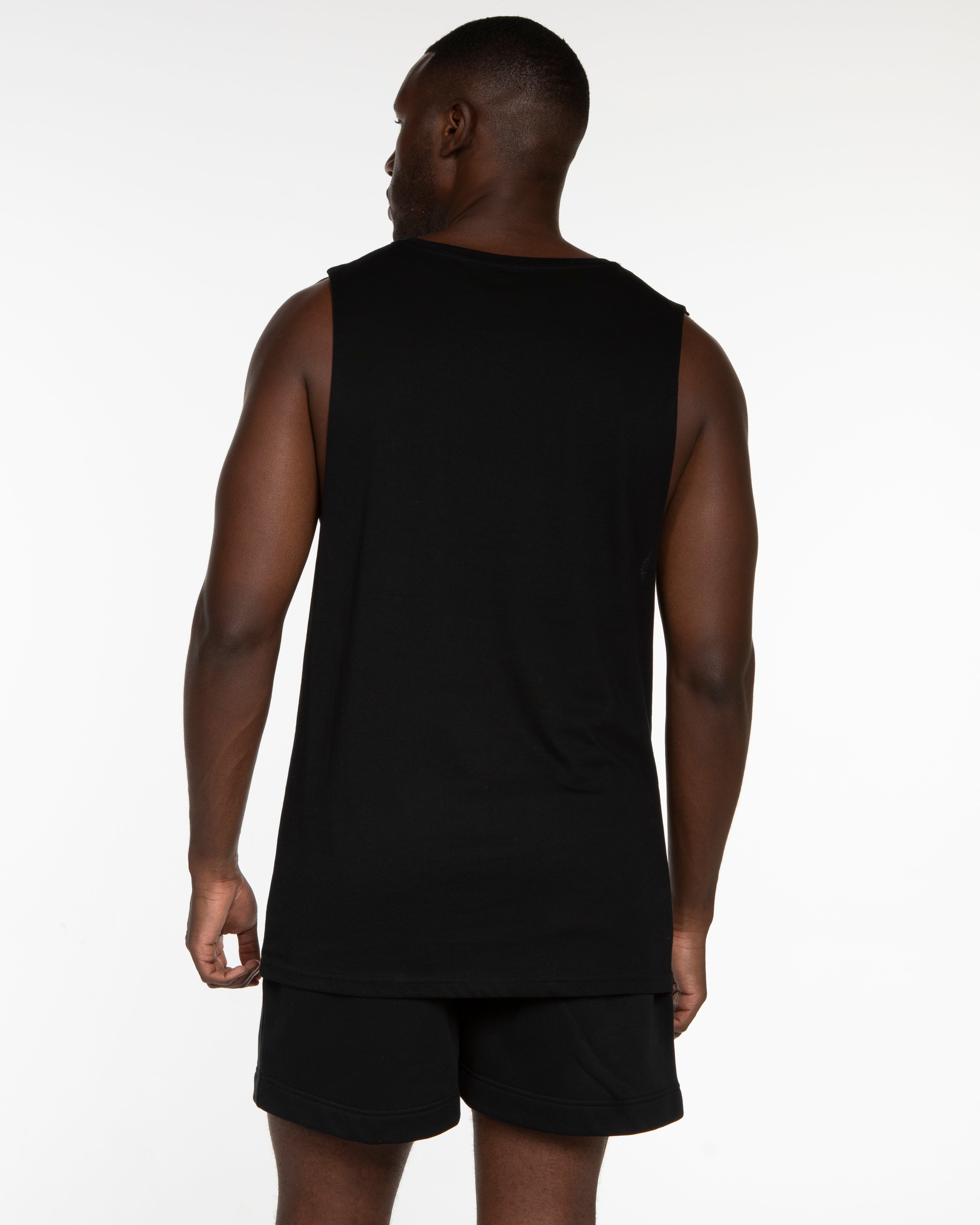 The Muscle Tank - Black