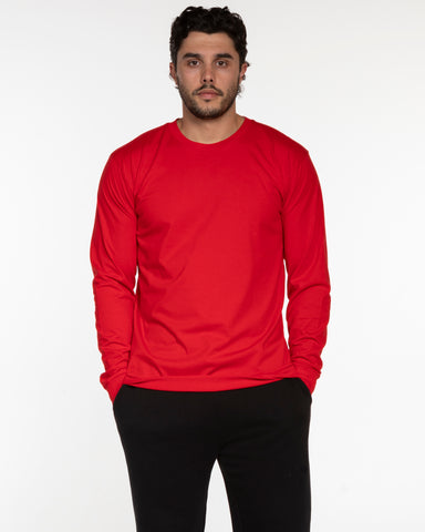 The Mens Long Sleeve - Red