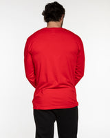 The Mens Long Sleeve - Red