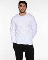 The Mens Long Sleeve - White