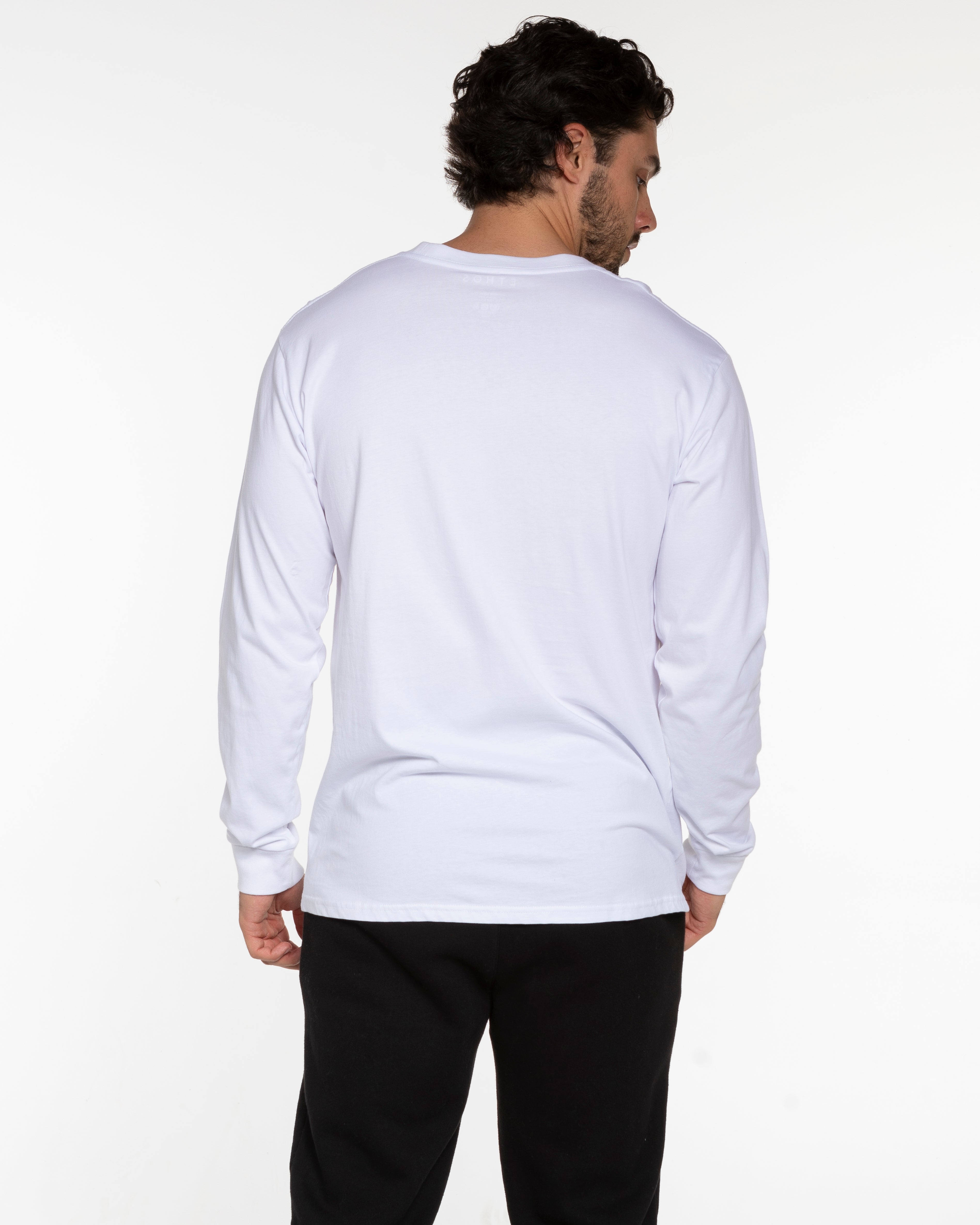 The Mens Long Sleeve - White