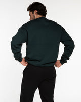 The Mens Crewneck - Pine Green