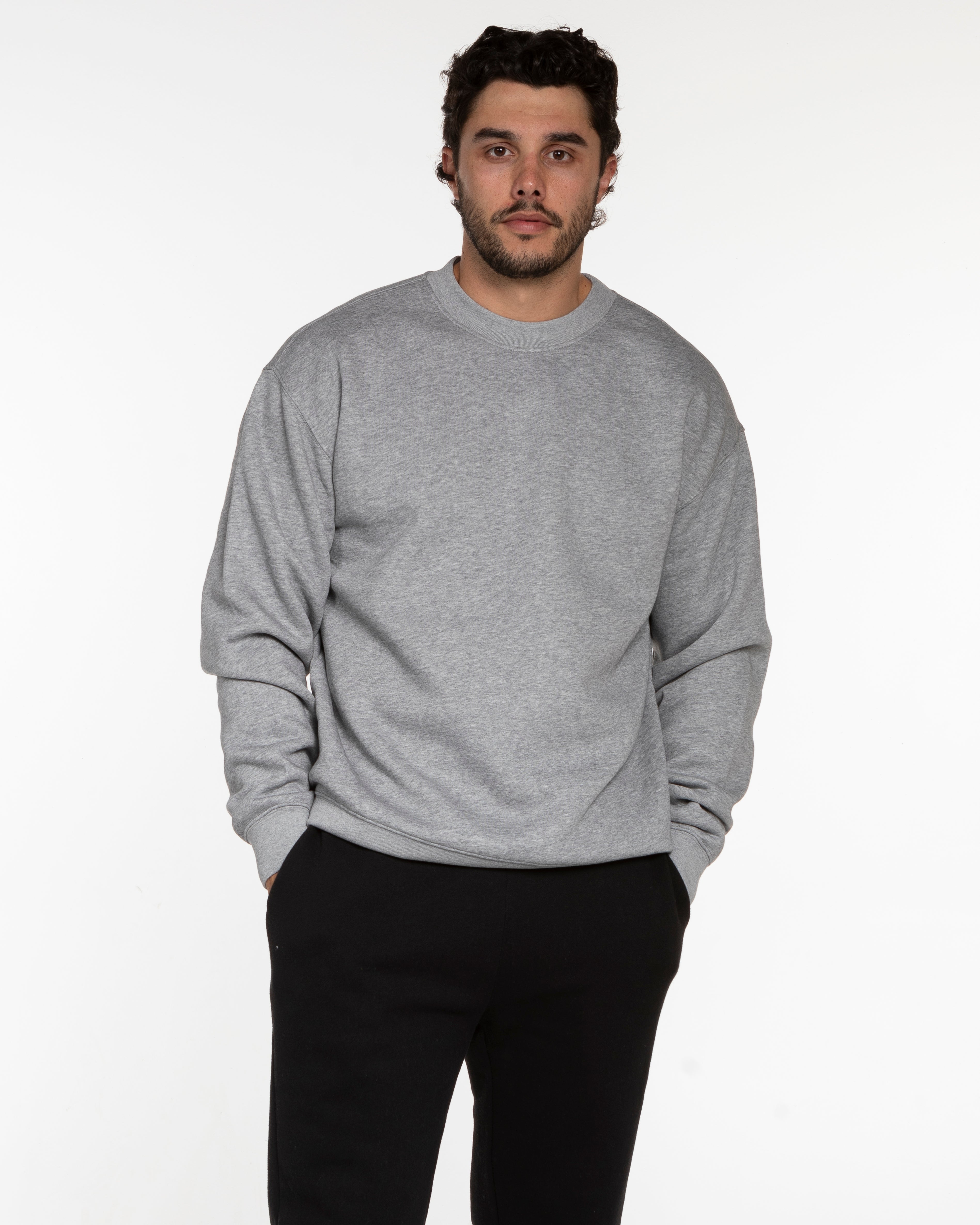 The Mens Crewneck - Heather